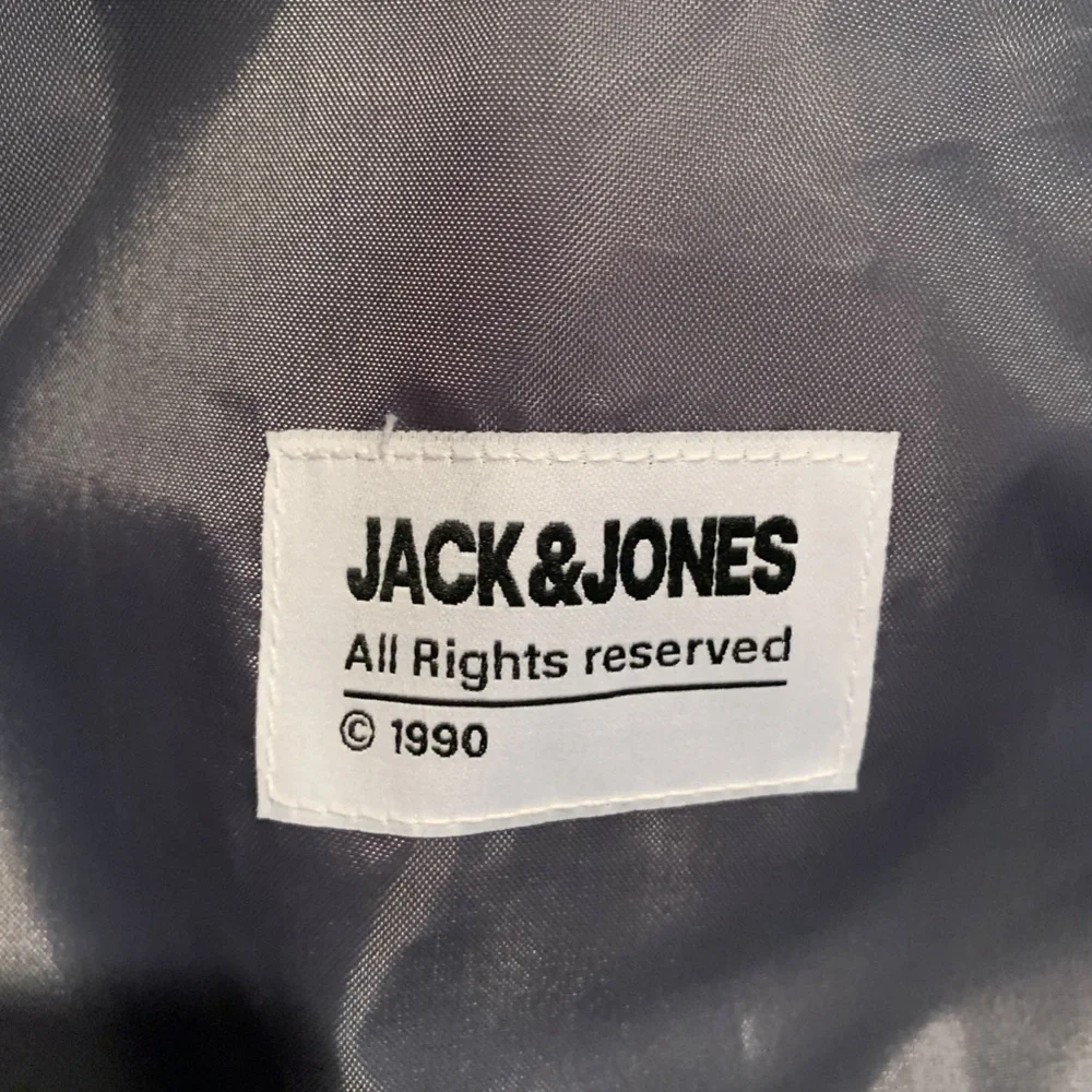 Jack & Jones Zody Tote Bag in Black NWT